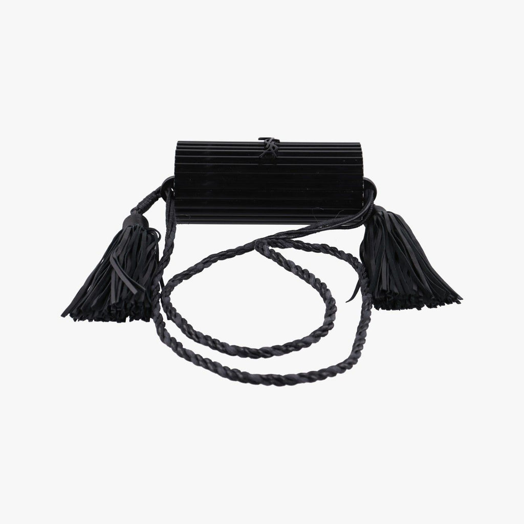 Saint Laurent Fringe Monogram Opium Box Black Plexiglas — view 8