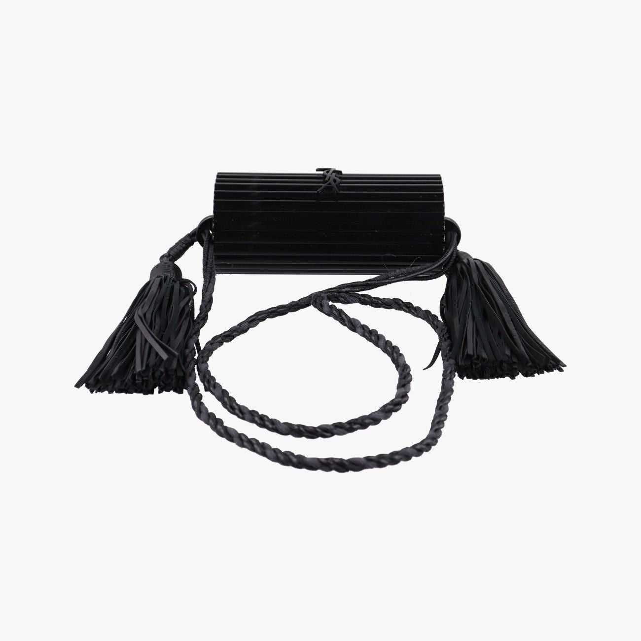 Saint Laurent Fringe Monogram Opium Box Black Plexiglas — view 8