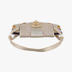 Fendi Zucchino Turnlock Gold Multicolor Canvas Leather — view 8