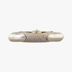 Fendi Zucchino Turnlock Gold Multicolor Canvas Leather — view 3