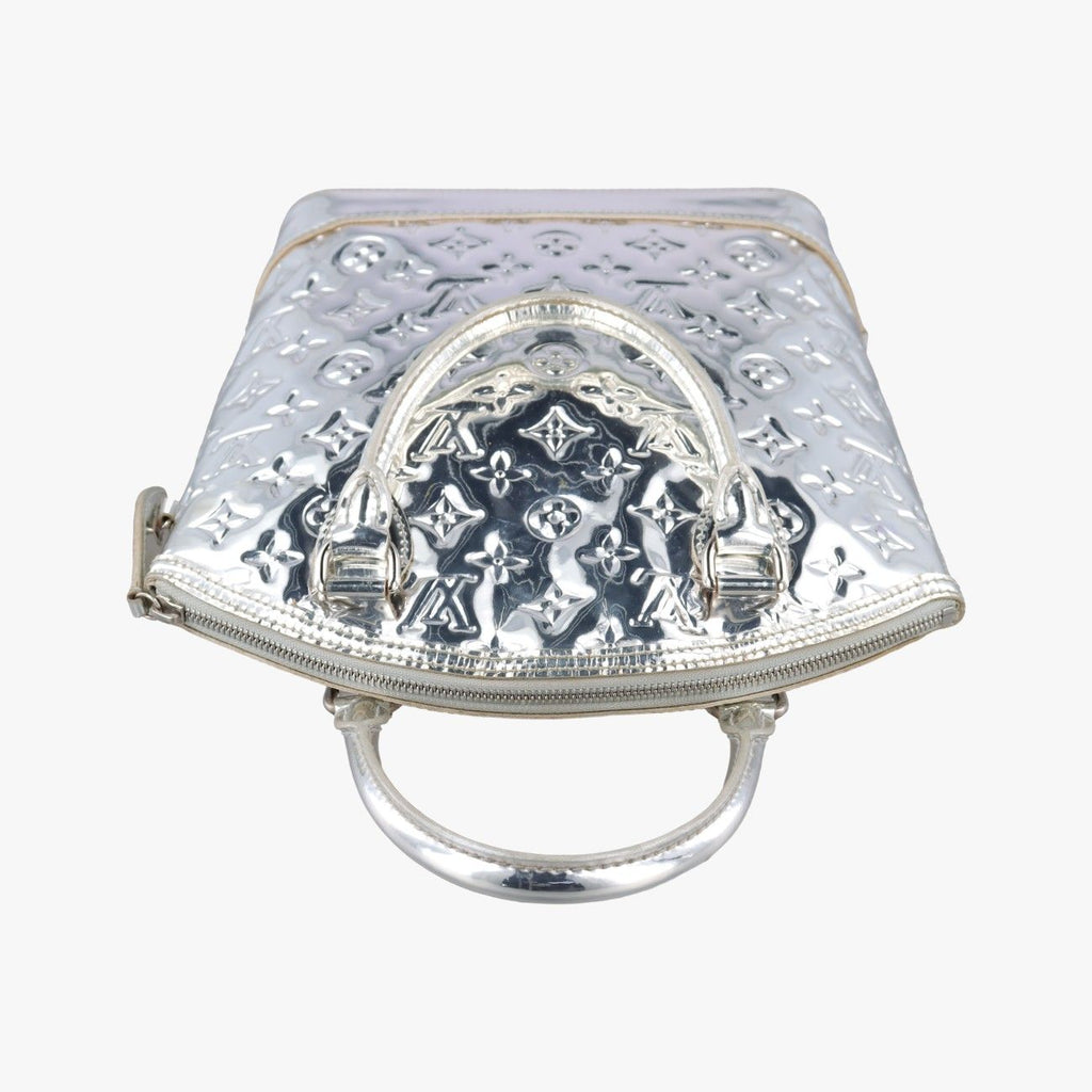 Louis Vuitton Lockit Silver Monogram Miroir — view 8