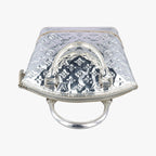 Louis Vuitton Lockit Silver Monogram Miroir — view 8