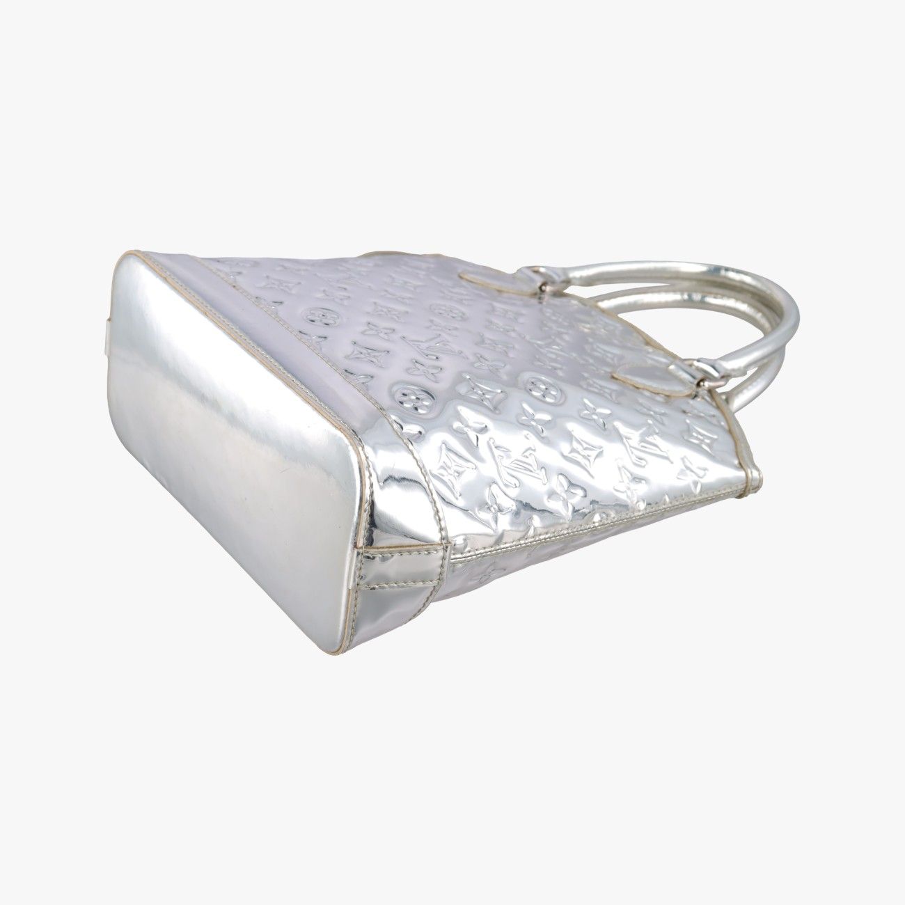 Louis Vuitton Lockit Silver Monogram Miroir — view 4