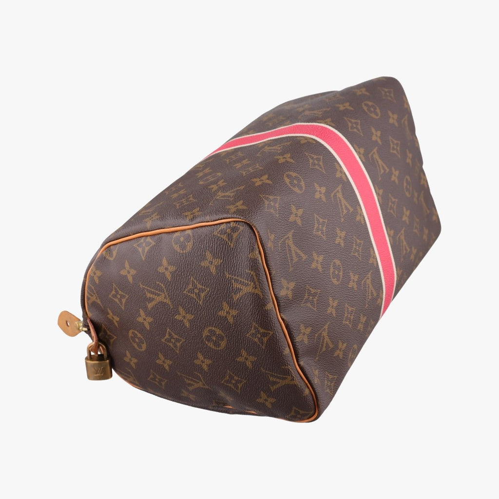 Louis Vuitton Speedy Bandouliere 30 Monogram Brown Multi Canvas Handbag — view 7