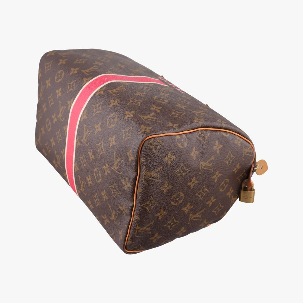 Louis Vuitton Speedy Bandouliere 30 Monogram Brown Multi Canvas Handbag — view 4