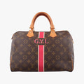 Louis Vuitton Speedy Bandouliere 30 Monogram Brown Multi Canvas Handbag