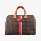 Louis Vuitton Speedy Bandouliere 30 Monogram Brown Multi Canvas Handbag