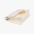 Dior White Leather Shoulder Bag — view 5