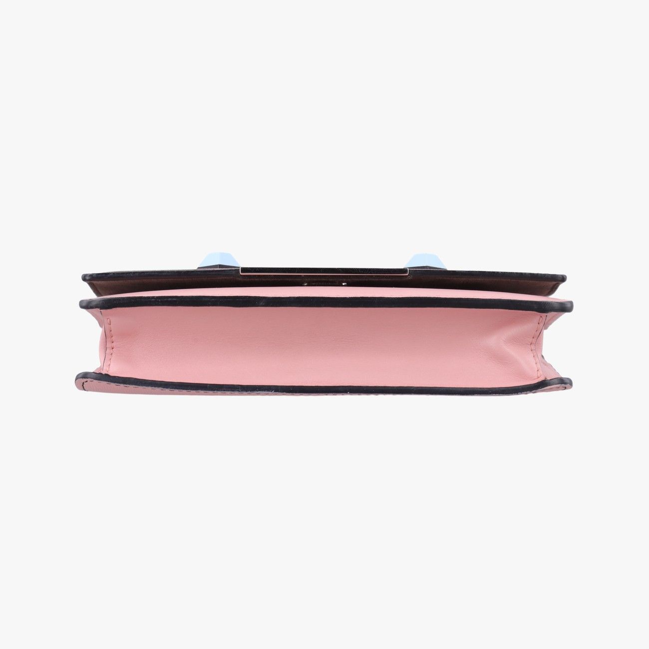 Fendi Monster Eyes Continental Pink Multicolor Leather — view 3