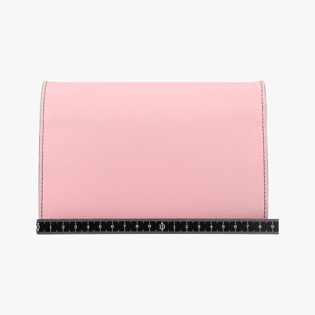 Fendi Monster Eyes Continental Pink Multicolor Leather — view 2