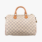 Louis Vuitton Speedy 30 Azur Damier Canvas Handbag