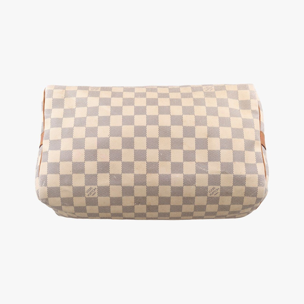 Louis Vuitton Speedy 30 Azur Damier Canvas Handbag — view 3