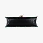 Gucci Sylvie Multicolor Silk Shoulder Bag — view 3