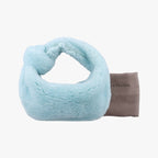 Bottega Veneta the Jodie Blue Fur Shoulder Bag