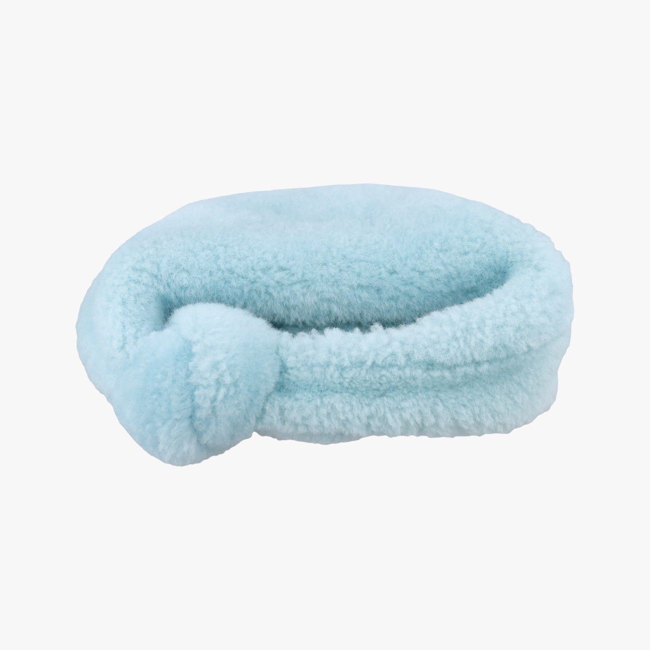 Bottega Veneta the Jodie Blue Fur Shoulder Bag — view 8