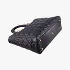 Dior Lady Black Lambskin Handbag — view 7