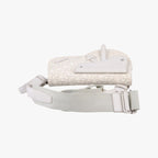 Dior Saddle Bag White Jacquard Leather — view 8