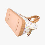 Louis Vuitton Alma GM Blanc Monogram Multicolor Handbag — view 4