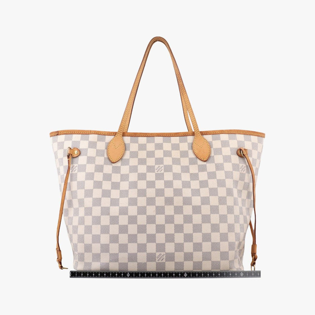 Louis Vuitton Neverfull MM Azur Damier Canvas — view 2
