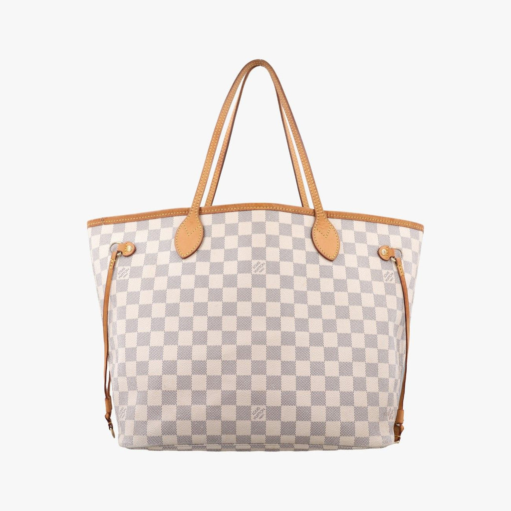 Louis Vuitton Neverfull MM Azur Damier Canvas