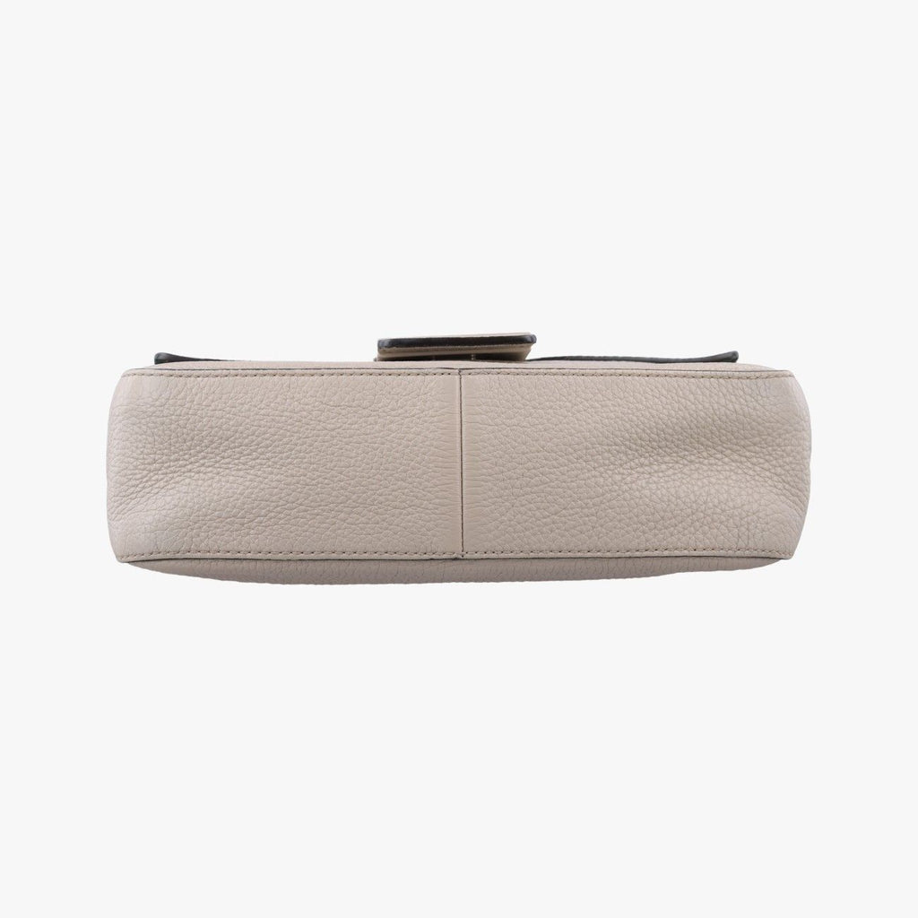 Fendi Mamma Bucket Gray Leather — view 3