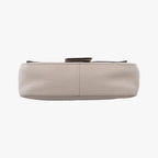 Fendi Mamma Bucket Gray Leather — view 3