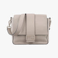 Fendi Mamma Bucket Gray Leather