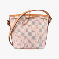Louis Vuitton Tahitian Nano Noe Azur Damier Canvas Bucket Bag