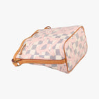 Louis Vuitton Tahitian Nano Noe Azur Damier Canvas Bucket Bag — view 7