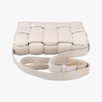 Bottega Veneta Padded Cassette White Lambskin Shoulder Bag — view 8