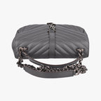 Saint Laurent Carre Gray Leather — view 8