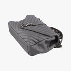 Saint Laurent Carre Gray Leather — view 4
