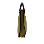 Loewe Handbag Beige Dark Brown Leather — view 2