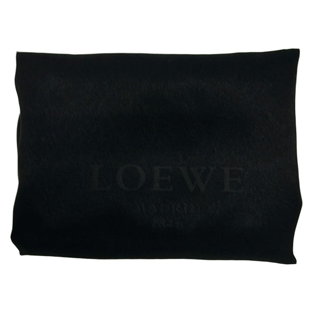 Loewe Handbag Beige Dark Brown Leather — view 8