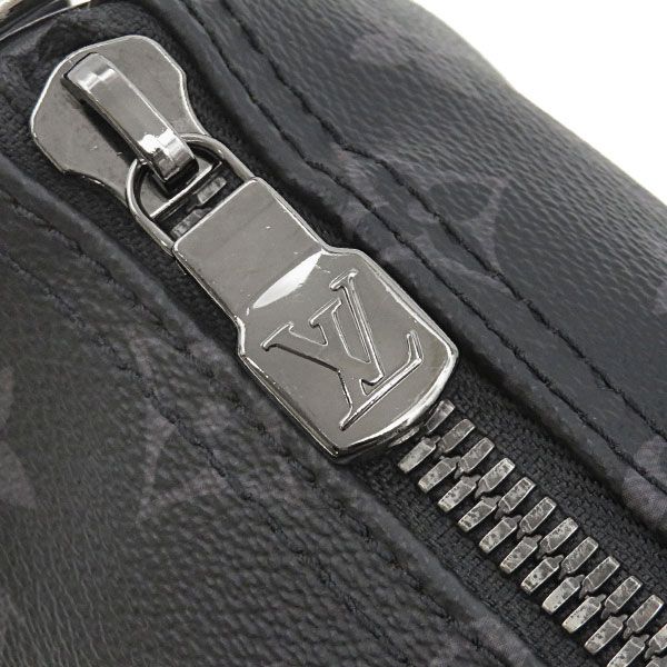 Louis Vuitton 2-Way Bag Keepall Bandouliere 25 Leather Monogram Eclipse Reverse — view 6