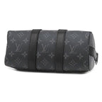 Louis Vuitton 2-Way Bag Keepall Bandouliere 25 Leather Monogram Eclipse Reverse — view 3