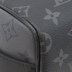 Louis Vuitton 2-Way Bag Keepall Bandouliere 25 Leather Monogram Eclipse Reverse — view 4