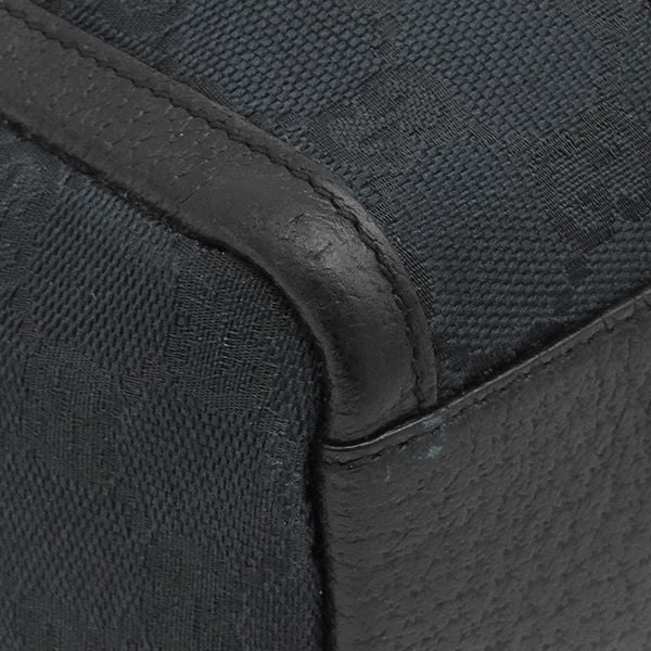 Gucci GG Canvas Abbey Mini Bag Black Gold — view 4