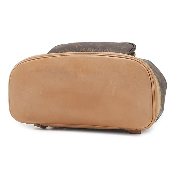 Louis Vuitton Backpack Montsouris MM Monogram Canvas Gold Brown — view 3