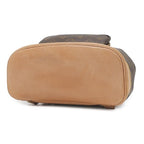 Louis Vuitton Backpack Montsouris MM Monogram Canvas Gold Brown — view 3
