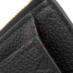 Louis Vuitton Coin Purse Card Case Zip Monogram Empreinte Black Gold Fragment — view 5