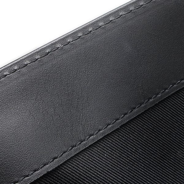 Louis Vuitton 2-Way Sac Plat Leather Taurillon Black Tote Bag — view 8