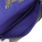 Louis Vuitton Shoulder Bag Buci NM Epi Leather Noir Silver Black Purple — view 6