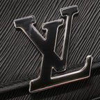 Louis Vuitton Shoulder Bag Buci NM Epi Leather Noir Silver Black Purple — view 5