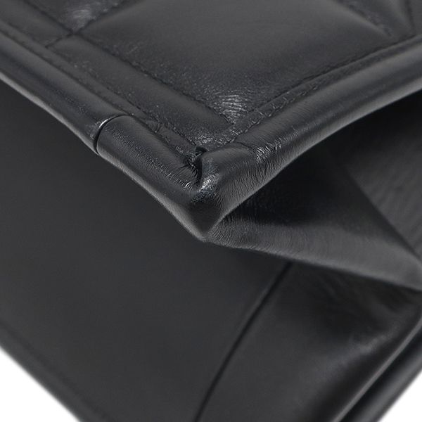 Dior Tote Bag Archicannage Essential Medium Leather Black Gold — view 4