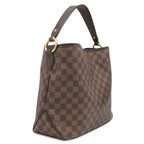 Louis Vuitton Shoulder Bag Delightful PM Damier Canvas Ebene Gold — view 2