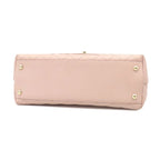 Chanel 2-Way Bag Coco Handle 29 Caviar Leather Pink Gold Top — view 3