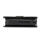 Chanel Shoulder Bag Boy 25 Caviar Leather Black Silver Chain — view 3