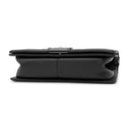 Chanel Shoulder Bag Boy 25 Lambskin Black Silver Chain — view 3