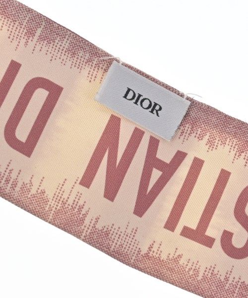 Dior Bandana Scarf Pink — view 4